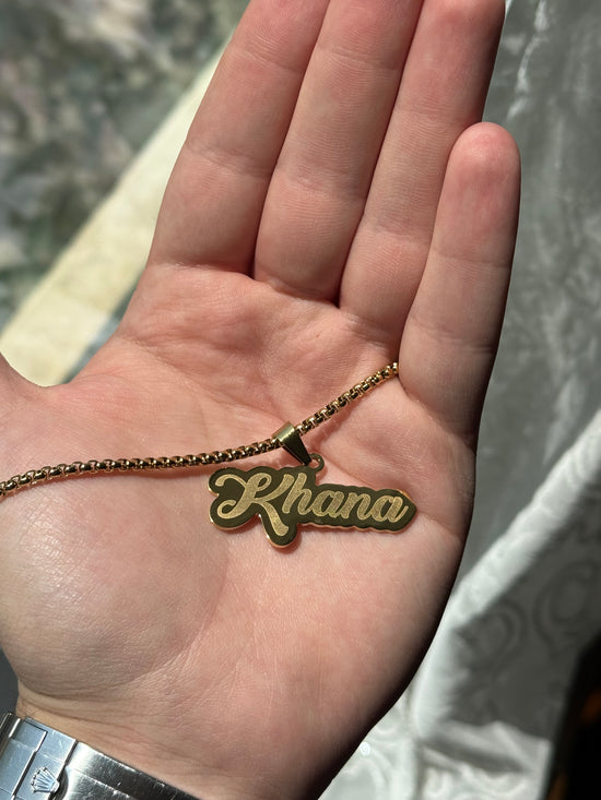 Personalized Custom Name Necklace – Gold, Silver, & Rose Gold | Custom Name Necklaces | Custom Jewelry Gift for Women| Perfect Birthday, Anniversary, & Holiday Gift