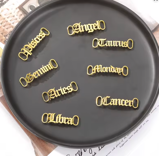 Custom Name Shoe Buckles – Personalized Metal Shoe Charms for Sneakers, Boots & Dress Shoes – Unique Gift for Men, Women & Kids